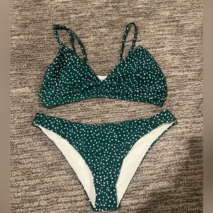 SHEIN polka dot bikini set - size small